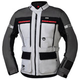 Tour Jacke Montevideo-ST 3.0 hell grau-dunkel grau-schwarz