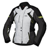 Ladies Jacket Tour Liz-ST - gray-black-yellow 