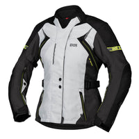Ladies Jacket Tour Liz-ST - gray-black-yellow 