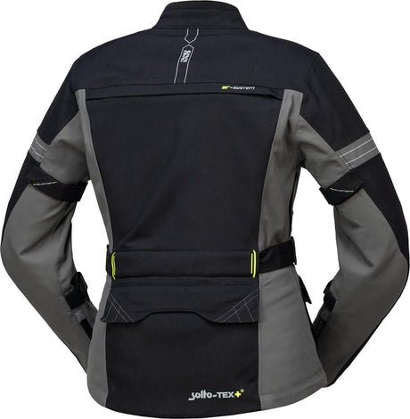 Tour Women's Jacket Laminate-ST-Plus - black-gray 