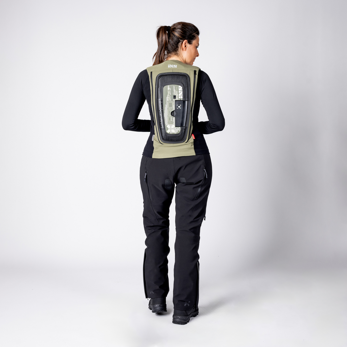 Airbag Weste IPRO 1.0 - oliv-schwarz