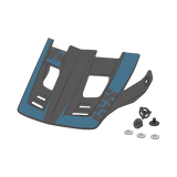 Visor + Pins Xact Evo SM-LXL - Ocean