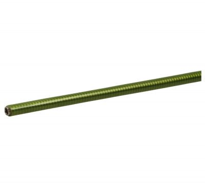Vintage Edelstahl Bremszughülle 2m x 5mm - Clear Military Green