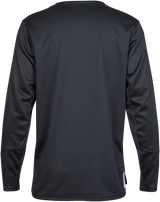Youth Defend Long Sleeve Jersey - Black