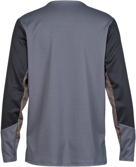 Youth Defend Long Sleeve Jersey - Graphite