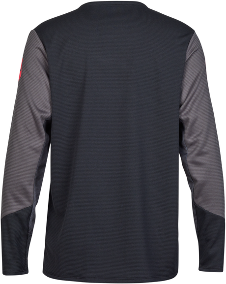 Youth Defend Long Sleeve Jersey Taunt - Black