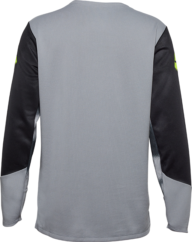 Youth Defend Long Sleeve Jersey Taunt - Steel Grey