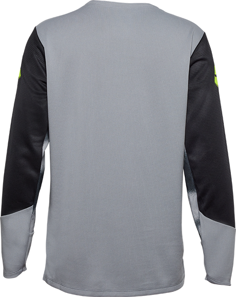 Youth Defend Long Sleeve Jersey Taunt - Steel Grey