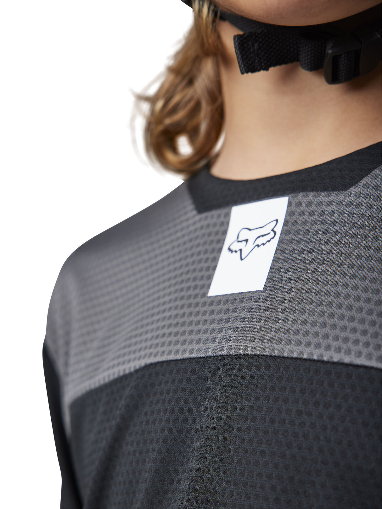Youth Defend Long Sleeve Jersey - black