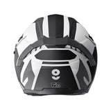 Jethelm Vectus Graphic matt-schwarz-weiss