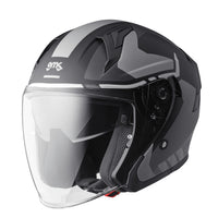 Jethelm Vectus Graphic matt-schwarz-grau