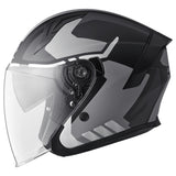 Jethelm Vectus Graphic matt-schwarz-grau