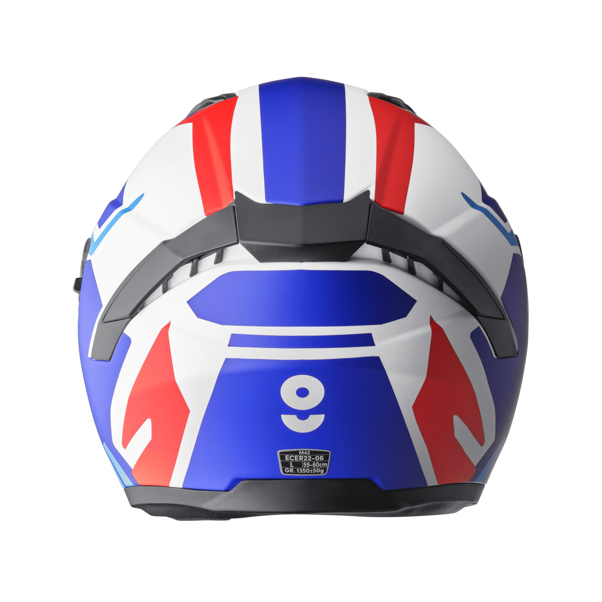 Jethelm Vectus Graphic matt-blau-rot