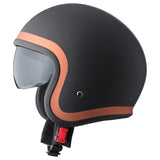 Jethelm Ride matt schwarz-bronze