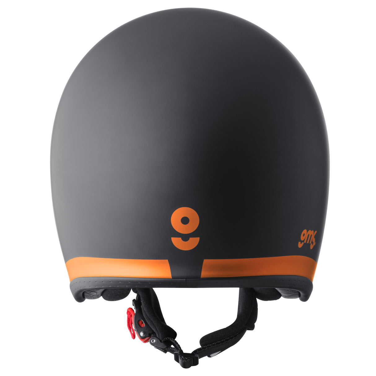 Jethelm Ride matt schwarz-orange