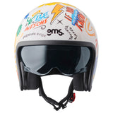 Jethelm Ride & Surf weiss-gelb-blau summer vibes