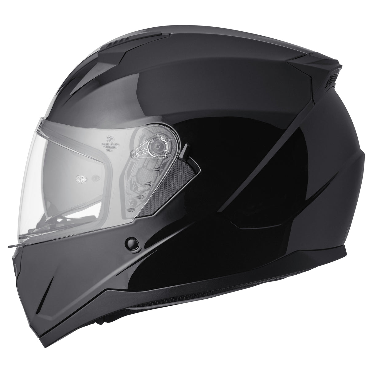 Integralhelm Hexago schwarz