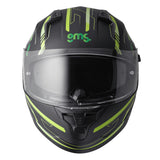 Integralhelm Hexago Graphic matt-grün