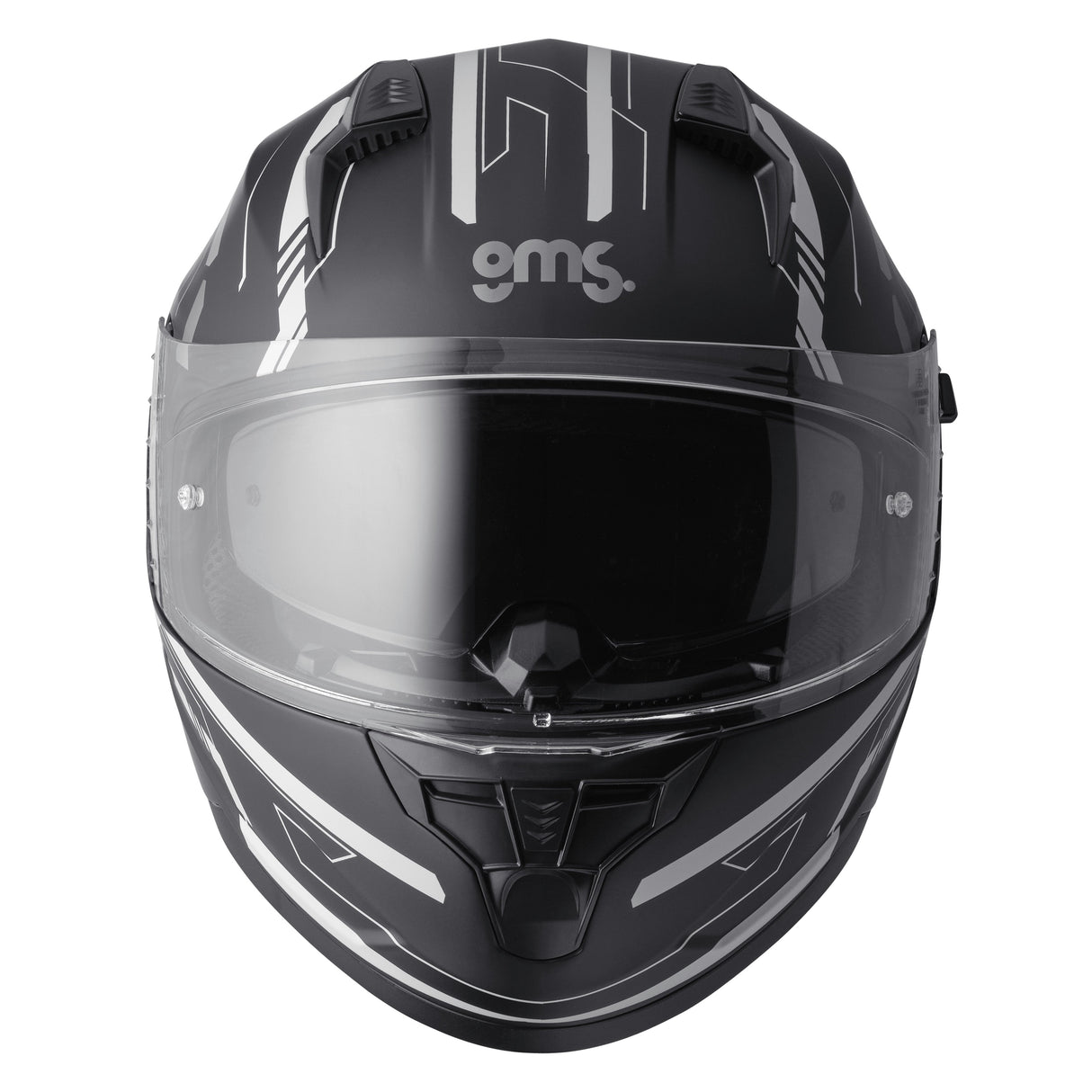 Integralhelm Hexago Graphic matt-grau