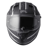 Integralhelm Hexago Graphic matt-grau
