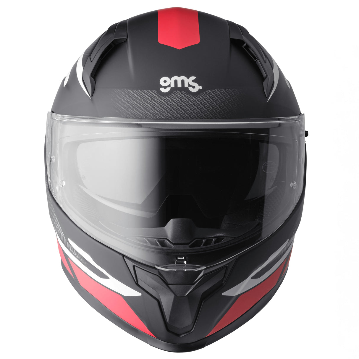 Integralhelm Velox Graphic matt schwarz-rot