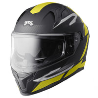 Integralhelm Velox Graphic matt schwarz-gelb