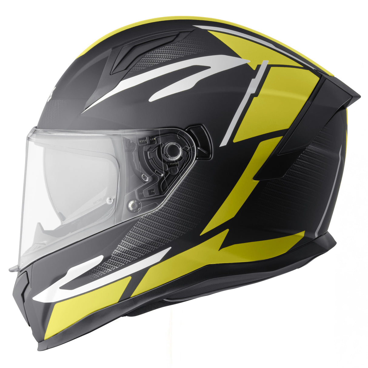 Integralhelm Velox Graphic matt schwarz-gelb