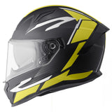 Integralhelm Velox Graphic matt schwarz-gelb