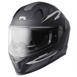 Integralhelm Velox Graphic matt schwarz-grau