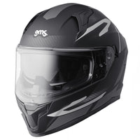 Integralhelm Velox Graphic matt schwarz-grau
