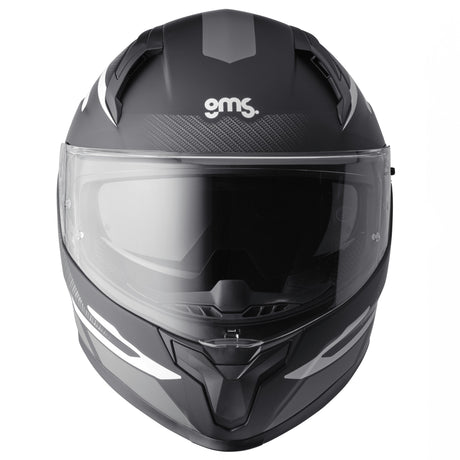 Integralhelm Velox Graphic matt schwarz-grau