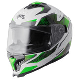 Integralhem Gelero weiss-grün-grau