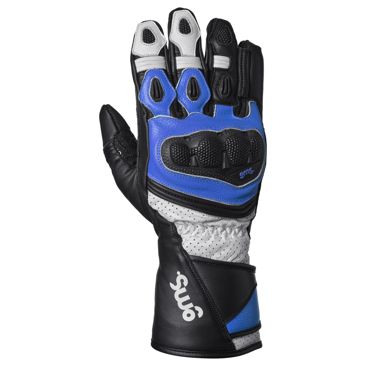 Handschuhe GR-1 SF schwarz-weiss-blau