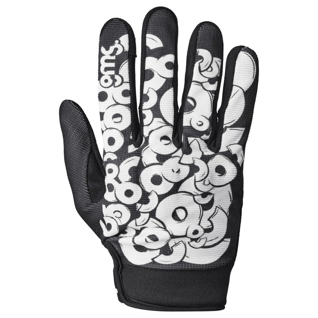 Handschuh Jet-city Sport Graffi schwarz-weiss