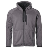 Hoodie Aras Zip grau