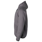 Hoodie Aras Zip grau