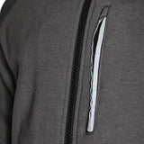 Hoodie Aras Zip grau