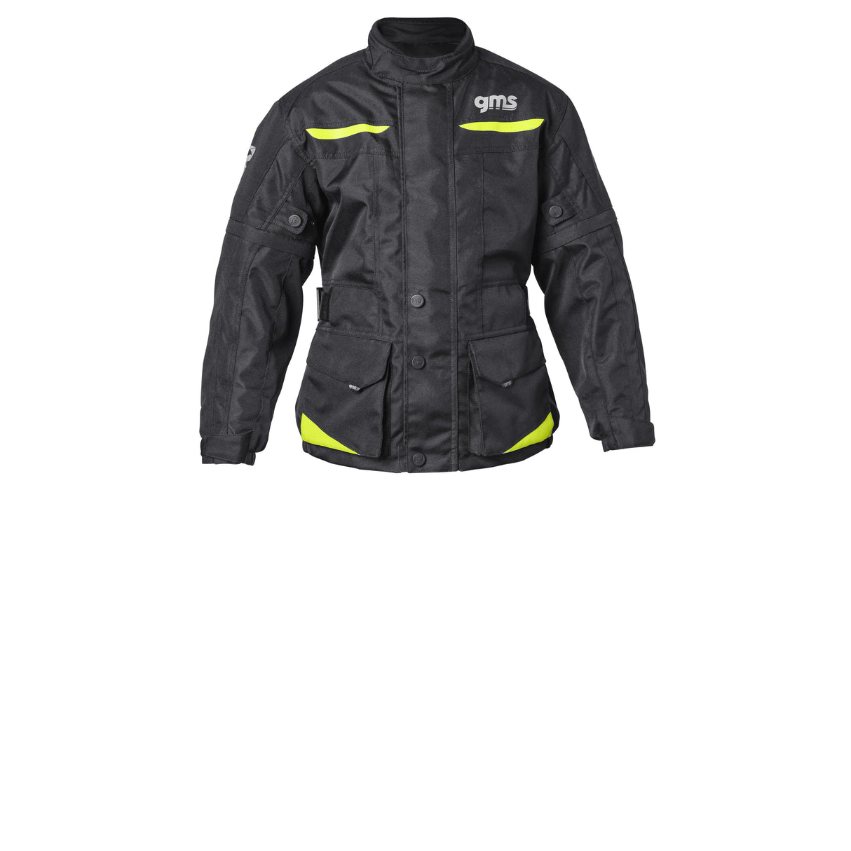 Jacke Gear WP Junior schwarz-fluogelb