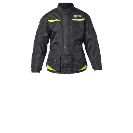 Jacke Gear WP Junior schwarz-fluogelb