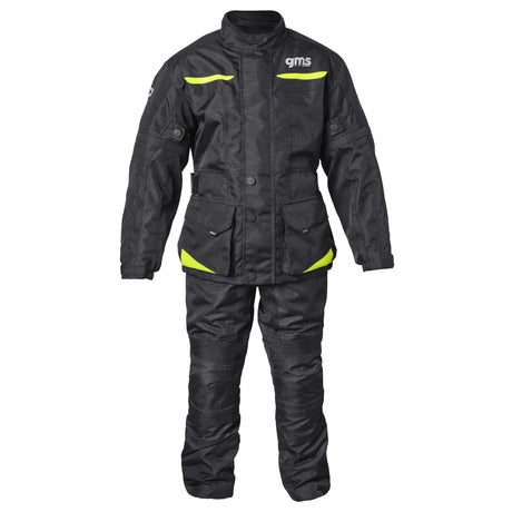 Jacke Gear WP Junior schwarz-fluogelb