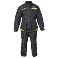 Jacke Gear WP Junior schwarz-fluogelb