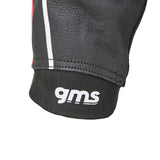 Lederkombi GR-1 2PC schwarz-gelb-weiss