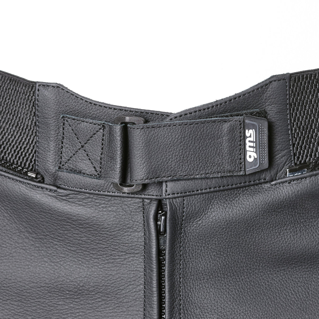 Lederkombi GR-1 2PC schwarz-gelb-weiss