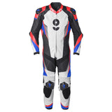 Lederkombi GRC-1 1PCS schwarz-blau-rot