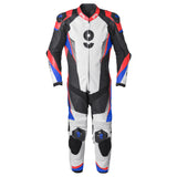 Lederkombi GRC-1 1PCS schwarz-blau-rot