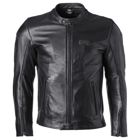 Lederjacke "The Roland Stones" schwarz