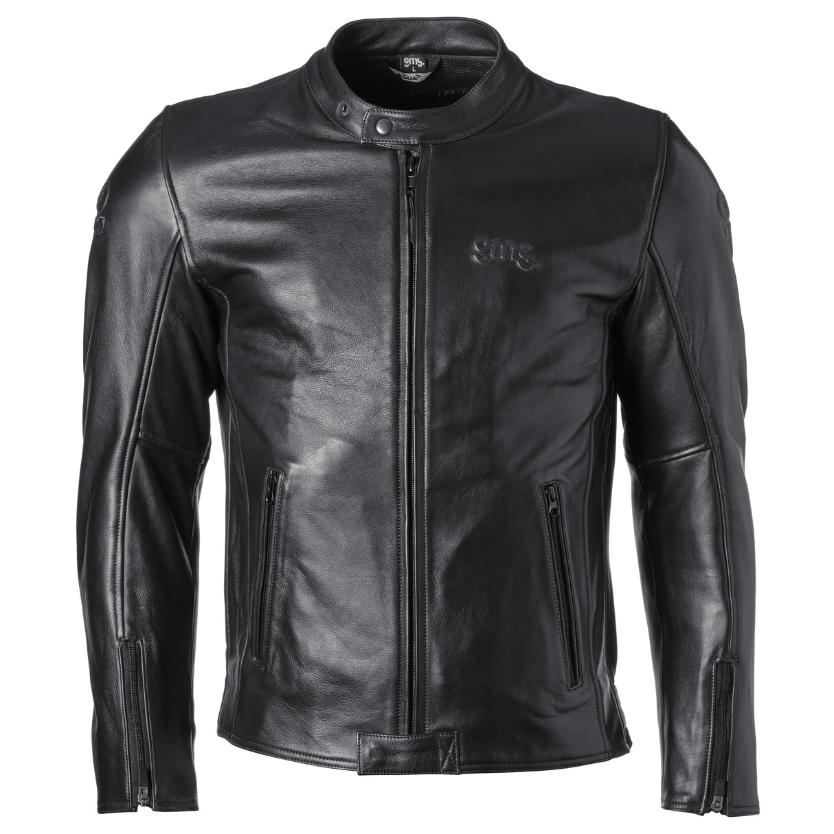 Lederjacke "The Roland Stones" schwarz