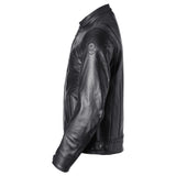 Lederjacke "The Roland Stones" schwarz