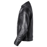 Lederjacke "The Roland Stones" schwarz