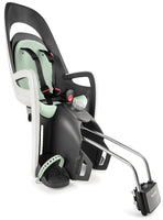 Caress child seat for frame tube - gray/white/mint 